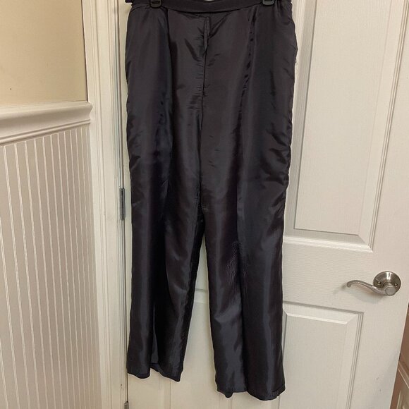 LE SUIT DARK GREY SUIT WITH JACKET AND PANTS SIZE 12 - Picture 10 of 12